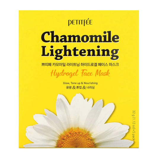 Petitfee Chamomile Lightening Hydrogel Face Mask