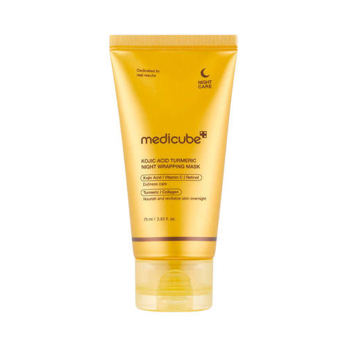 MEDICUBE Kojic Acid Turmeric Night Wrapping Mask