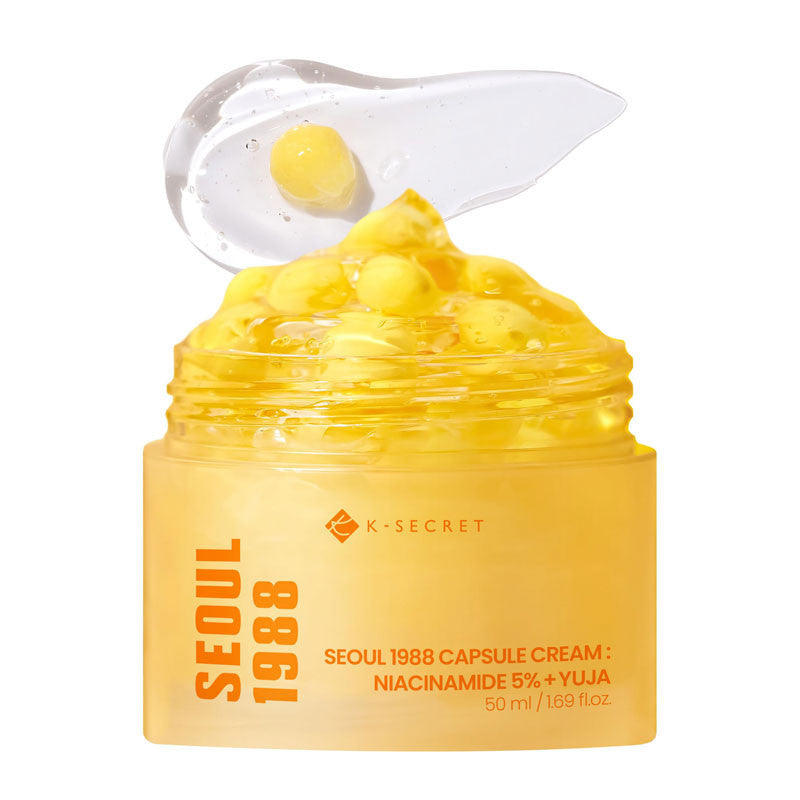 K-SECRET Capsule Cream: Niancinamide 5% + Yuja 50ml