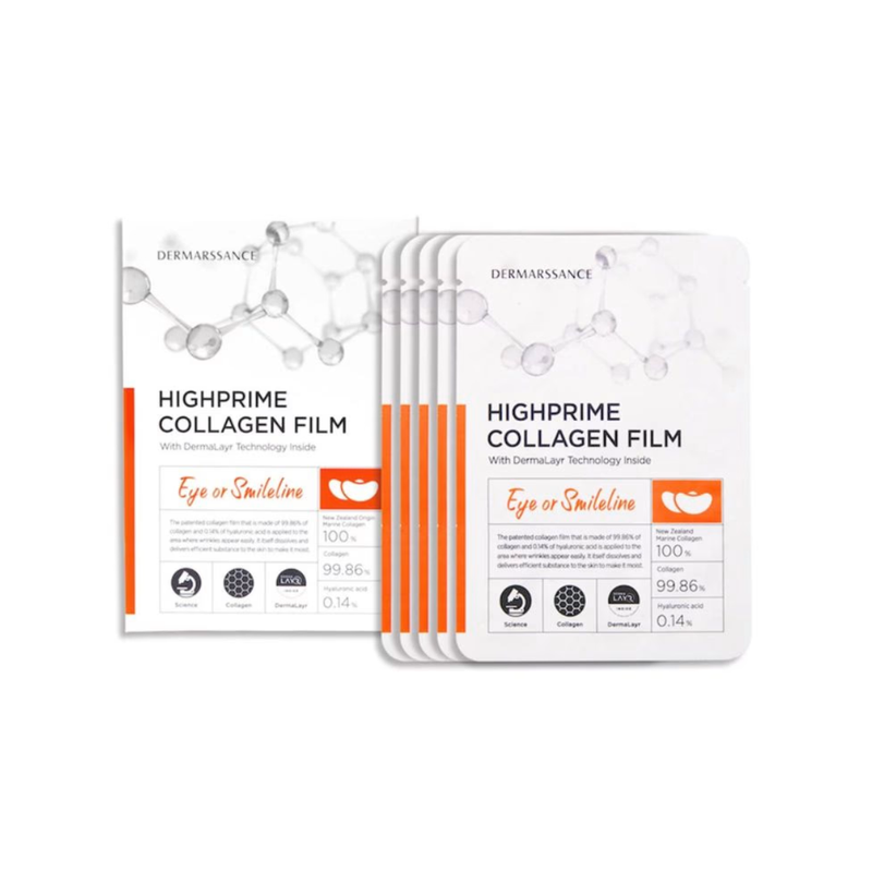 DERMARSSANCE HighPrime Collagen Film pentru ochi