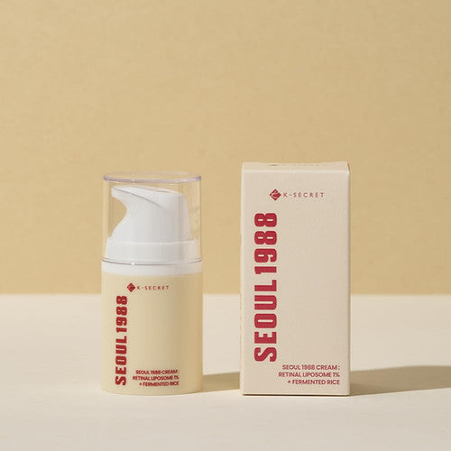 KSECRET – Crema SEOUL 1988: Retinal Lipozomal 1% + Orez Fermentat 50 ml