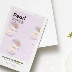 Revitalisez votre peau grâce à MISSHA AIRY FIT SHEET MASK PEARL