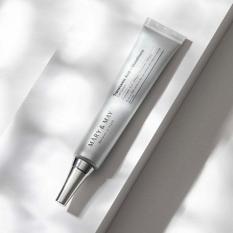 Revitalisez votre peau grâce à MARY MAY Contour des yeux Tranexamic Acid + Glutathione