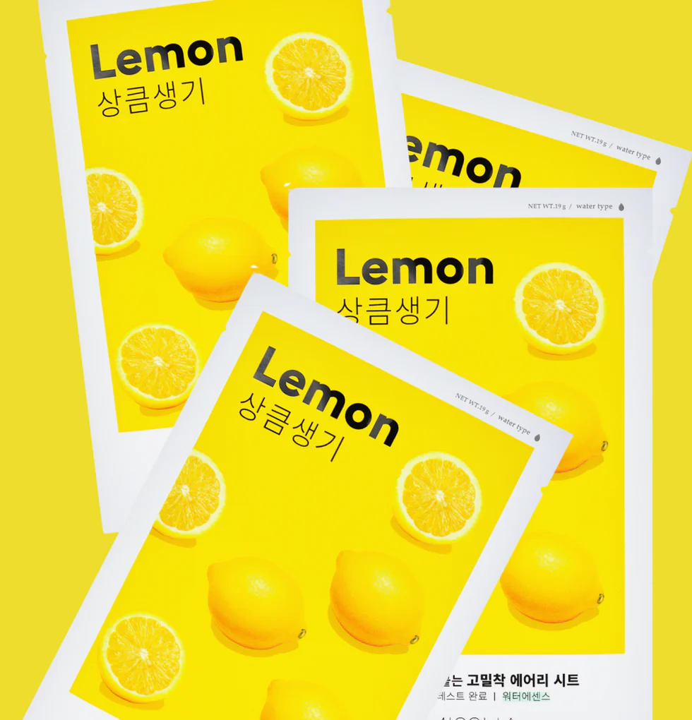 Revitalisez votre peau grâce à MISSHA Airy Fit Sheet Mask Lemon