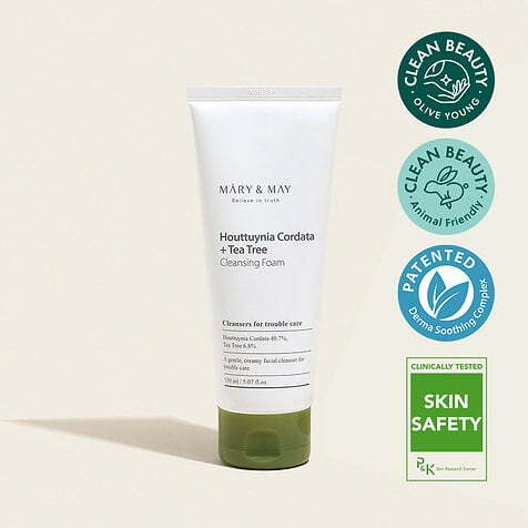 Revitalisez votre peau grâce à MARY & MAY – Houttuynia Cordata + Tea Tree Cleansing Foam