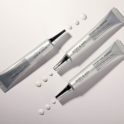 Revitalisez votre peau grâce à Mary & May Tranexamic Acid + Glutathione Eye Cream MINI