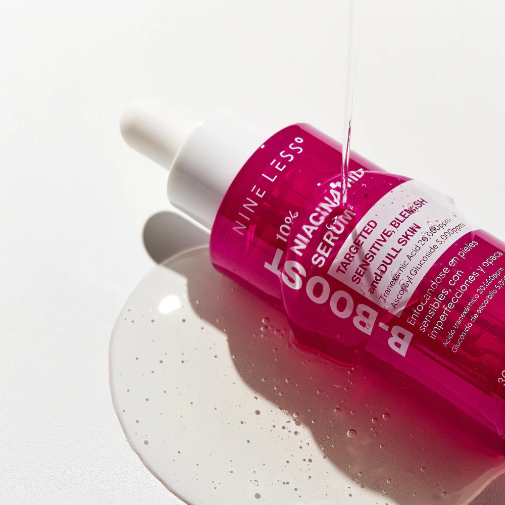 Revitalisez votre peau grâce à NINELESS B-Boost 10% Niacinamide Serum
