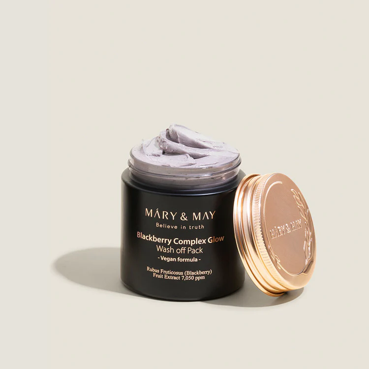 Revitalisez votre peau grâce à MARY&MAY – Blackberry Complex Glow Wash Off Pack