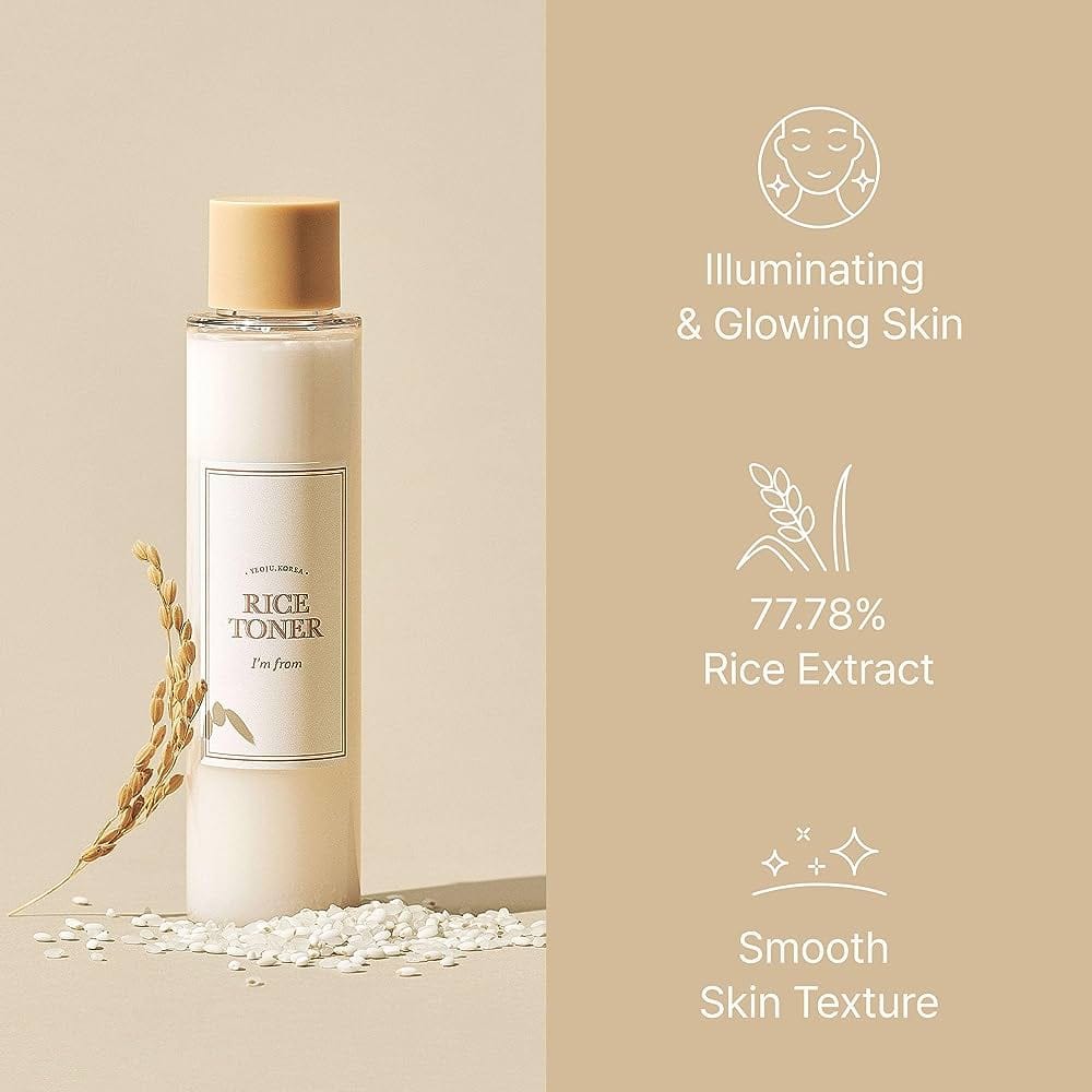 Revitalisez votre peau grâce à I’M FROM  Rice Toner