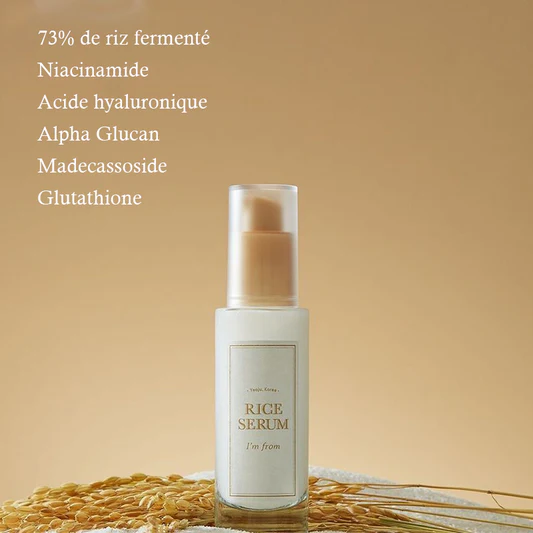 Revitalisez votre peau grâce à I’M FROM Rice Serum