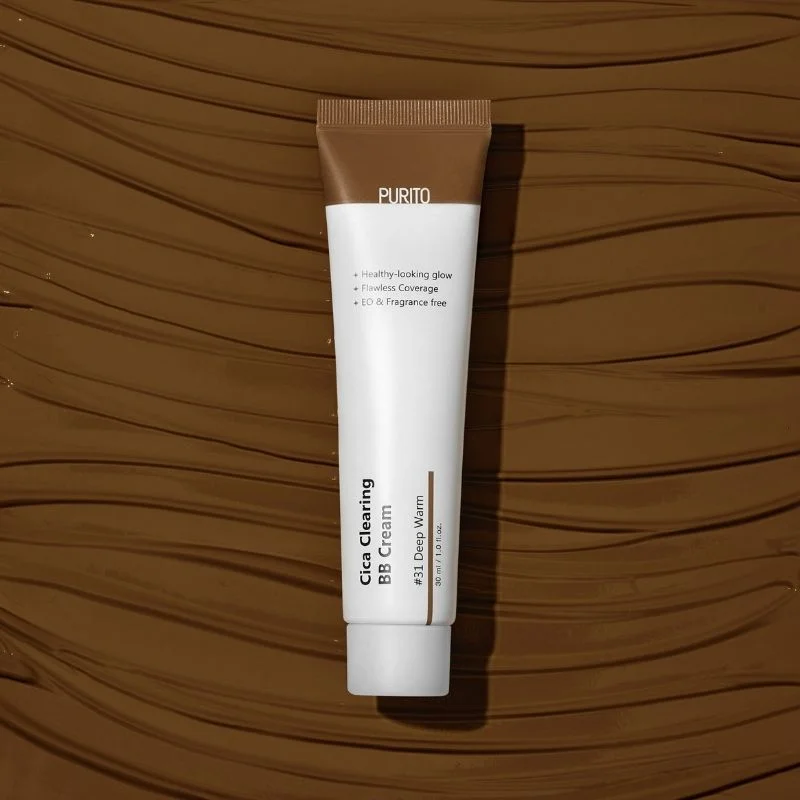 Revitalisez votre peau grâce à PURITO Cica Clearing BB Cream #31 Deep Warm