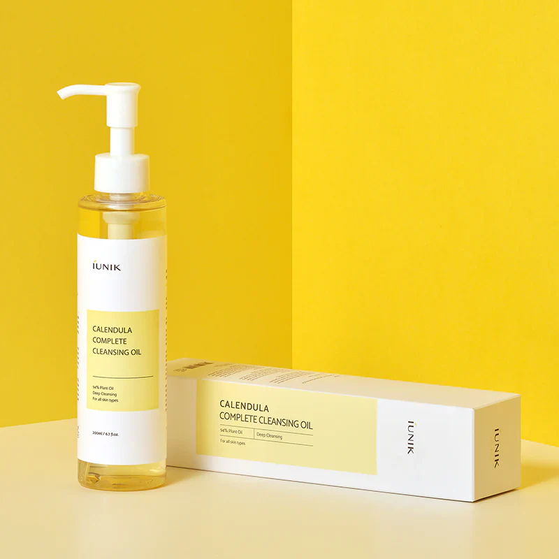 Revitalisez votre peau grâce à iUNIK Calendula Complete Cleansing Oil