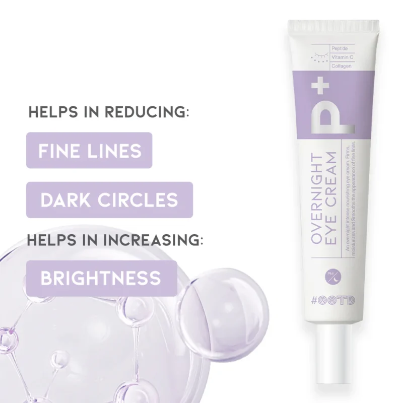 #OOTD Overnight Eye Cream P.M Peptides – Image 2