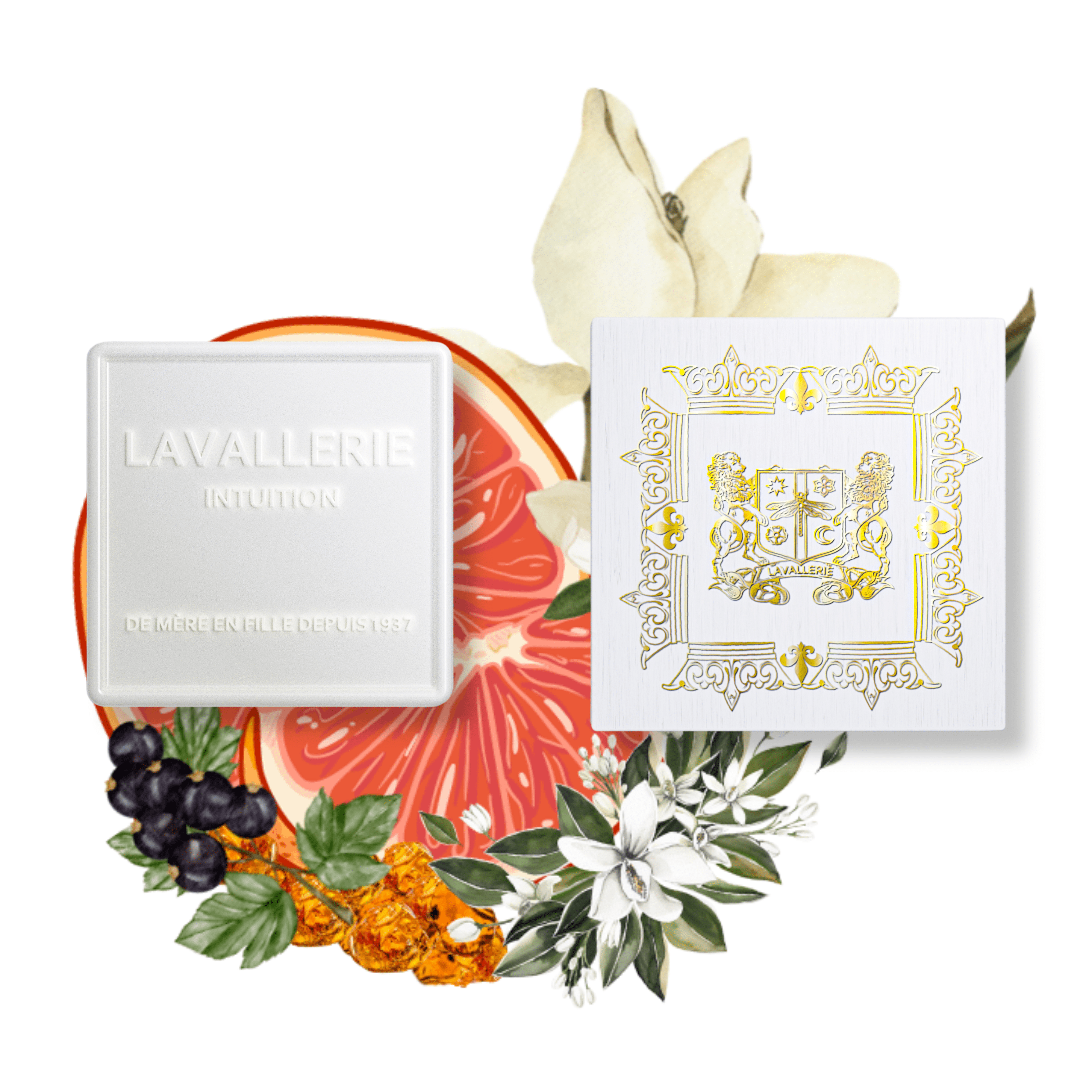 Revitalisez votre peau grâce à LAVALLERIE  INTUITION Perfumed Soap 150g