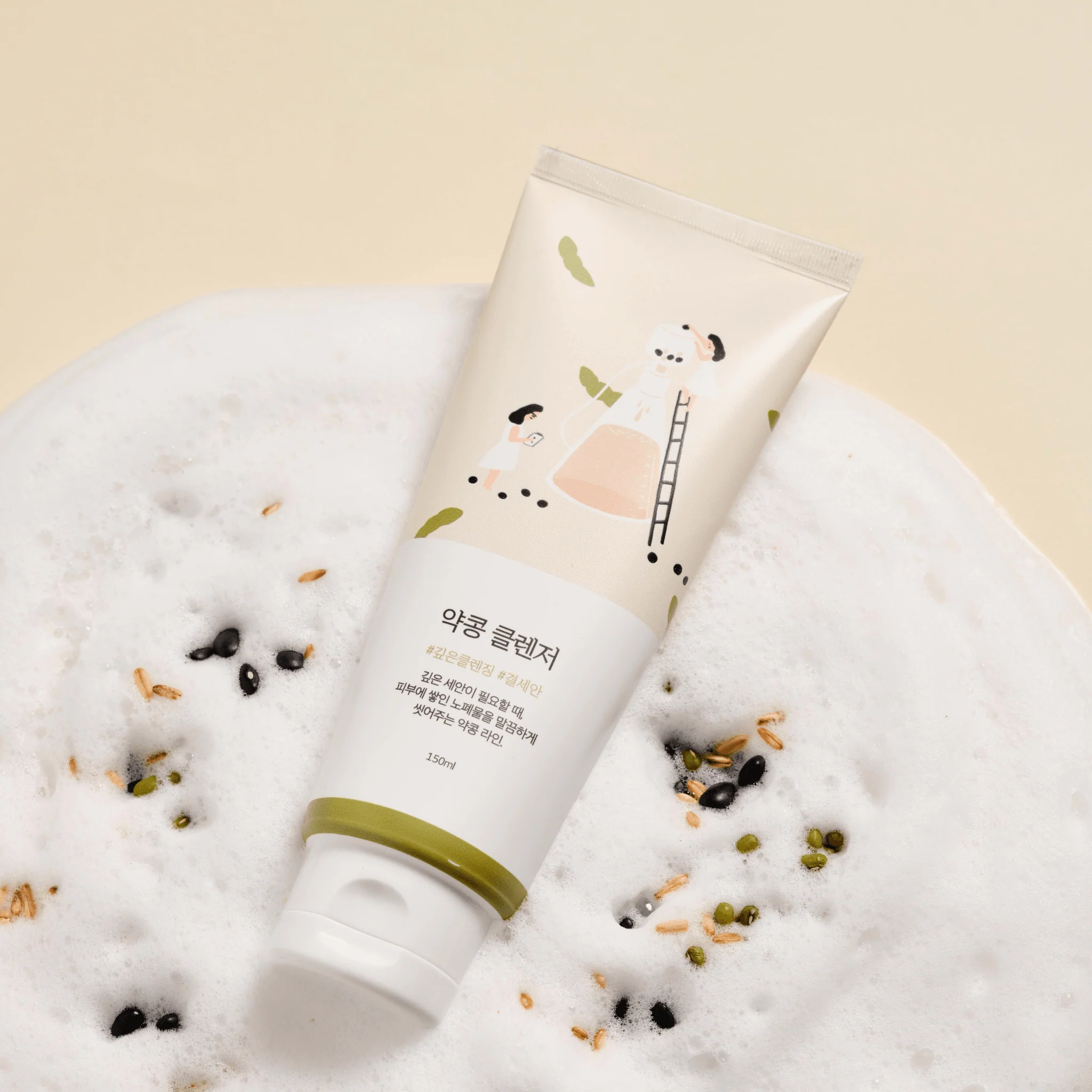 Revitalisez votre peau grâce à ROUND LAB Soybean Cleanser