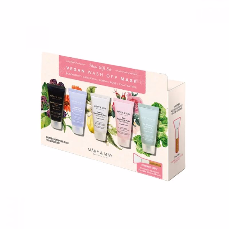 Mary&May Vegan Wash Off Mask Mini Gift Set