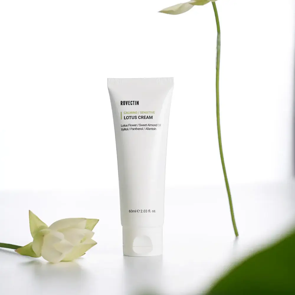Revitalisez votre peau grâce à ROVECTIN Calming Sensitive Lotus Cream