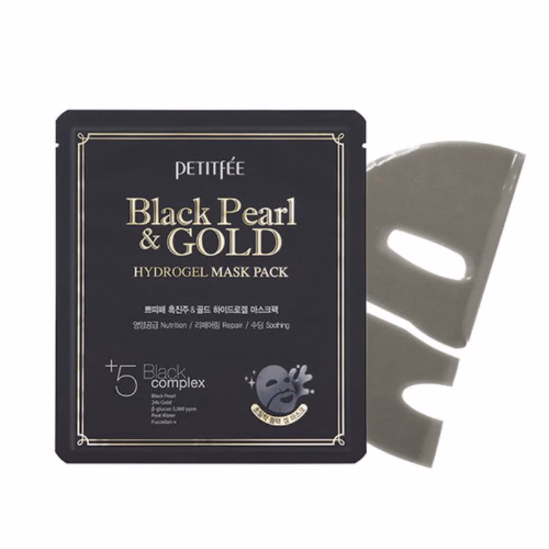 PETITFEE Black Pearl & Gold  Hydrogel Mask