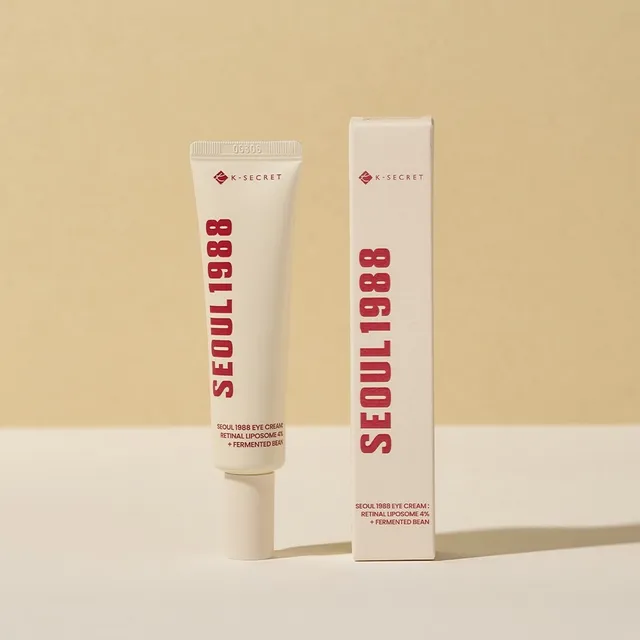 Revitalisez votre peau grâce à KSECRET – SEOUL 1988 Eye Cream : Retinal Liposome 4% + Fermented Bean