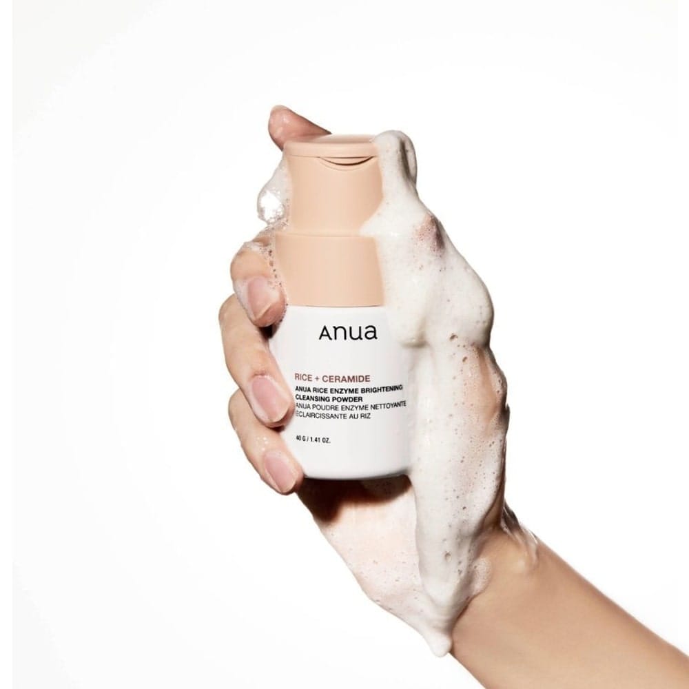 Revitalisez votre peau grâce à ANUA Rice Enzyme Brightening Cleansing Powder