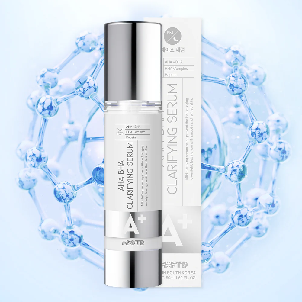Revitalisez votre peau grâce à OOTD AHA BHA Clarifying Serum P.M