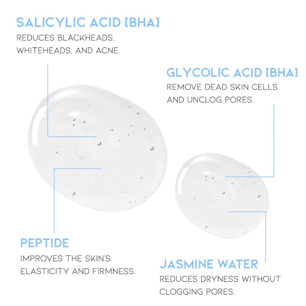Revitalisez votre peau grâce à OOTD AHA BHA Clarifying Toner  P.M