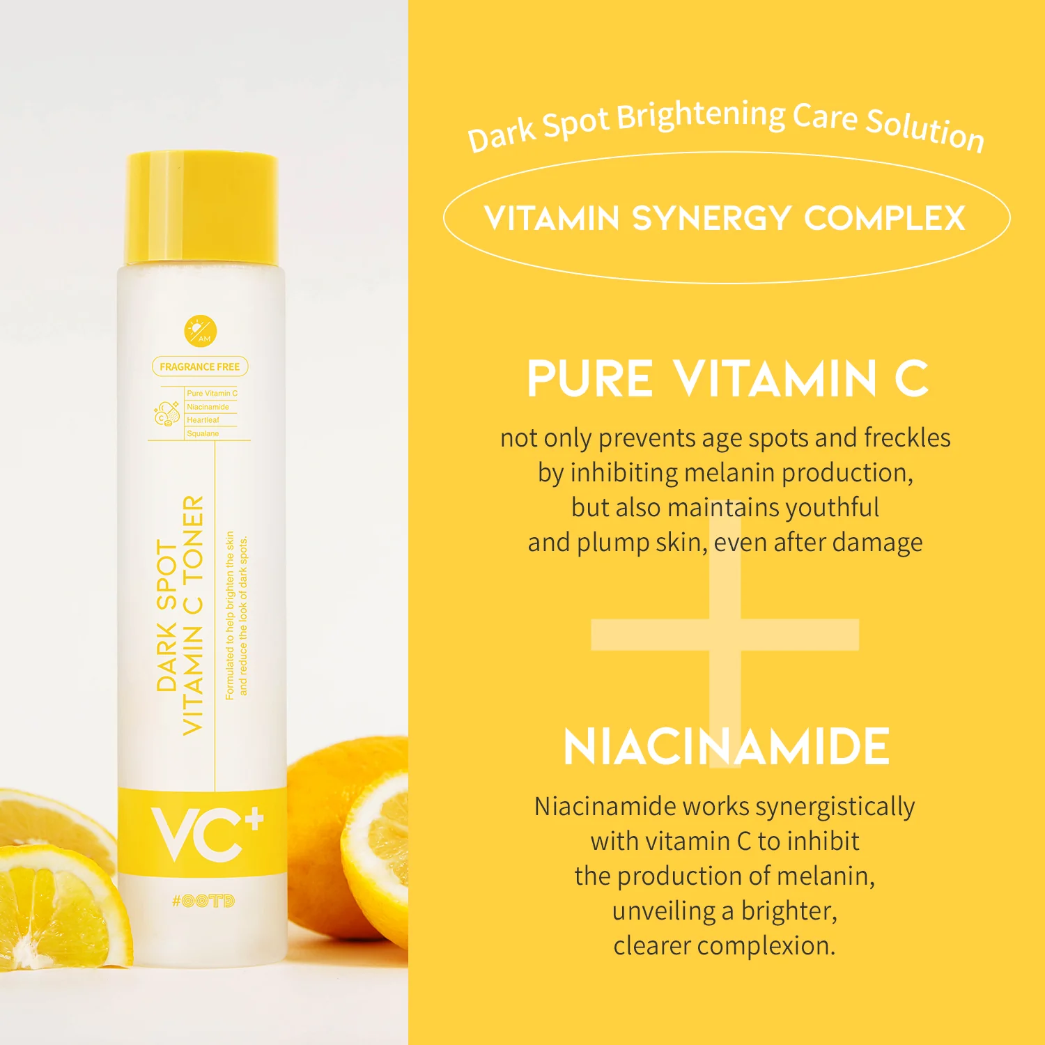Revitalisez votre peau grâce à OOTD Dark Spot Vitamin C Toner