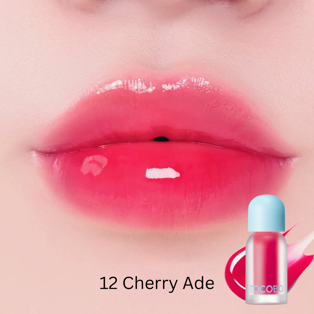 Revitalisez votre peau grâce à TOCOBO Juicy Berry Plumping Lip Oil 12 Cherry Ade