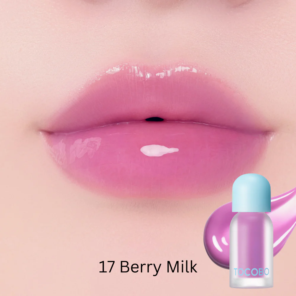 Revitalisez votre peau grâce à TOCOBO Juicy Berry Plumping Lip Oil 17 Berry Milk