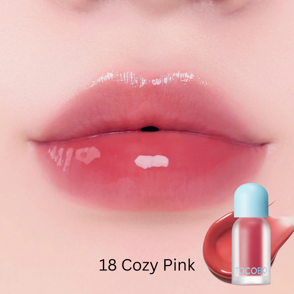 Revitalisez votre peau grâce à TOCOBO Juicy Berry Plumping Lip Oil 18 Cozy Pink