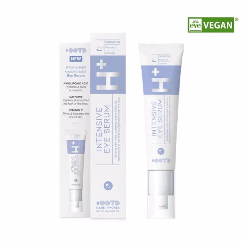 #OOTD Intensive Eye Serum A.M Hyaluronic Acid,Caffeine,Vitamin C