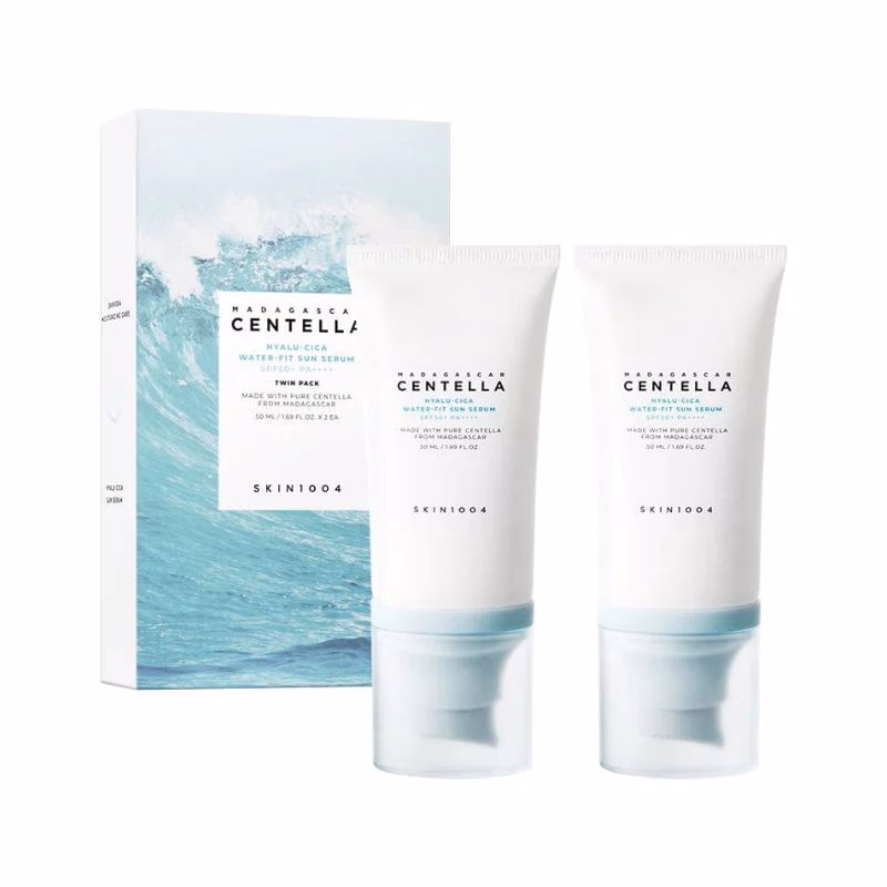 SKIN1004 Centella Hyalu-Cica Water-Fit Sun Serum X2