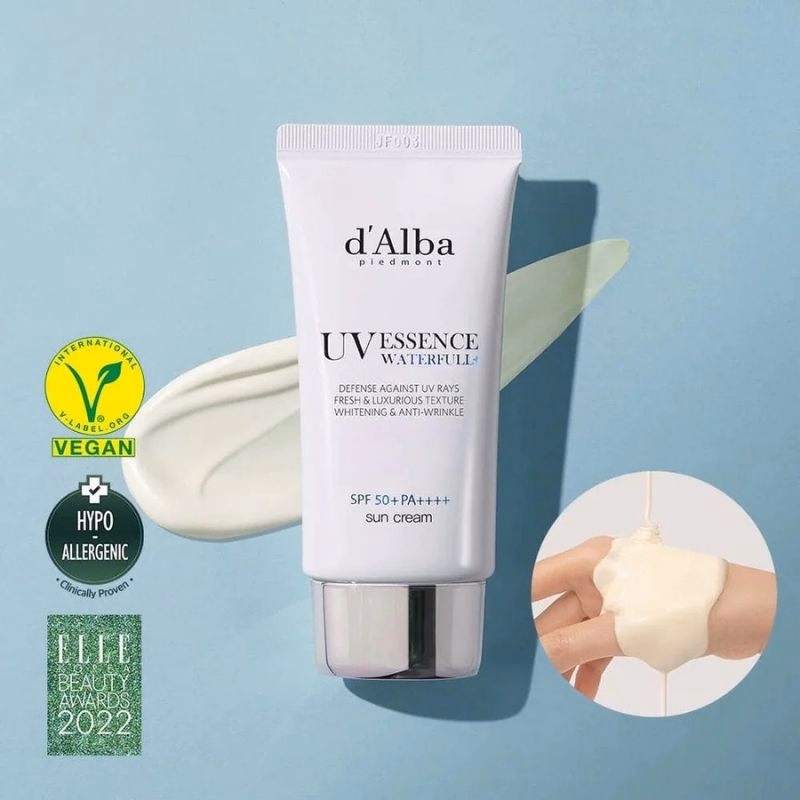 Revitalisez votre peau grâce à D’ALBA  Waterful Essence Sun Cream